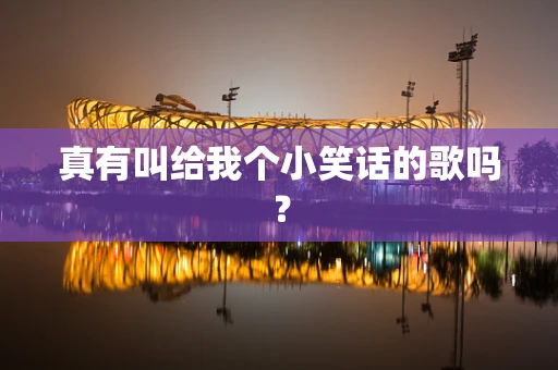 真有叫给我个小笑话的歌吗？
