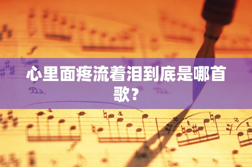 心里面疼流着泪到底是哪首歌？