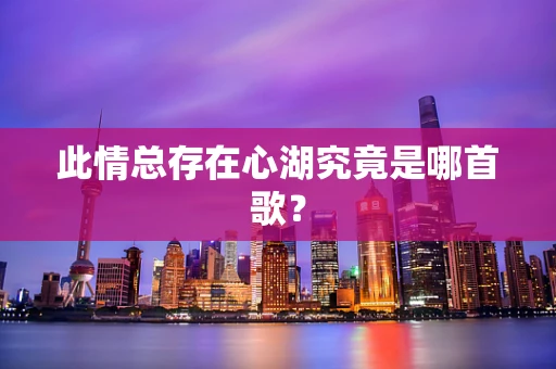 此情总存在心湖究竟是哪首歌？