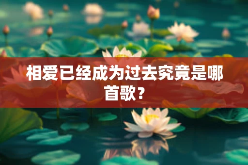 相爱已经成为过去究竟是哪首歌？