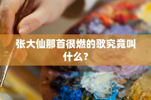 张大仙那首很燃的歌究竟叫什么？