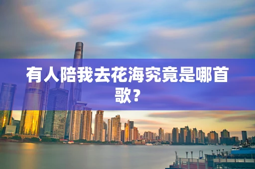有人陪我去花海究竟是哪首歌？