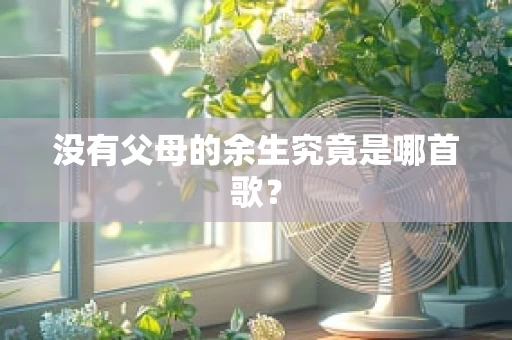 没有父母的余生究竟是哪首歌？