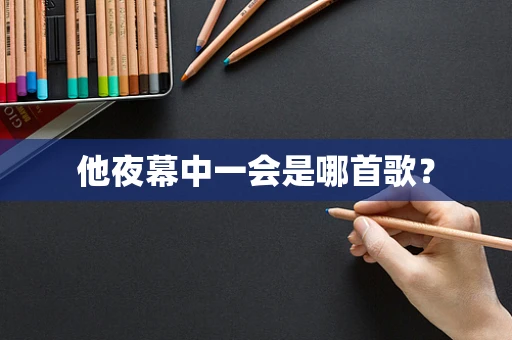 他夜幕中一会是哪首歌？