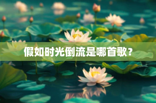 假如时光倒流是哪首歌？