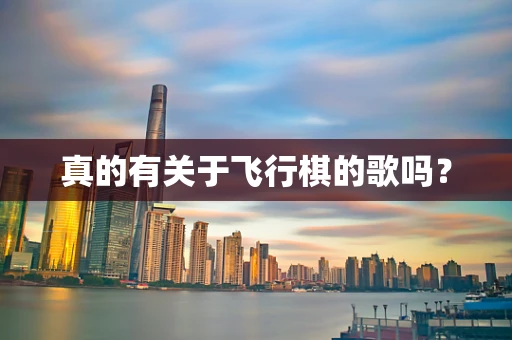 真的有关于飞行棋的歌吗？