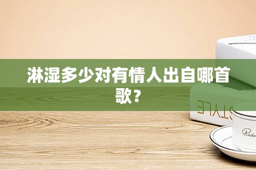 淋湿多少对有情人出自哪首歌？