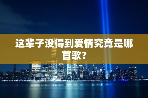 这辈子没得到爱情究竟是哪首歌？