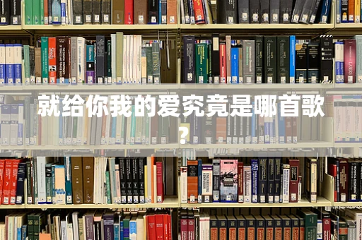 就给你我的爱究竟是哪首歌？