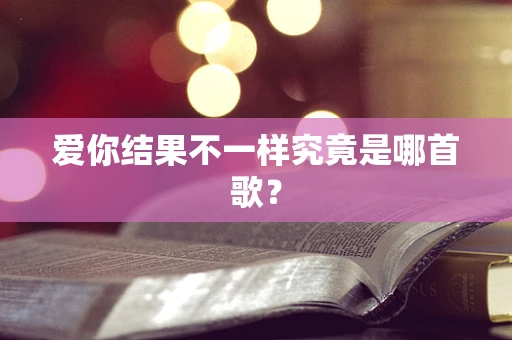 爱你结果不一样究竟是哪首歌？