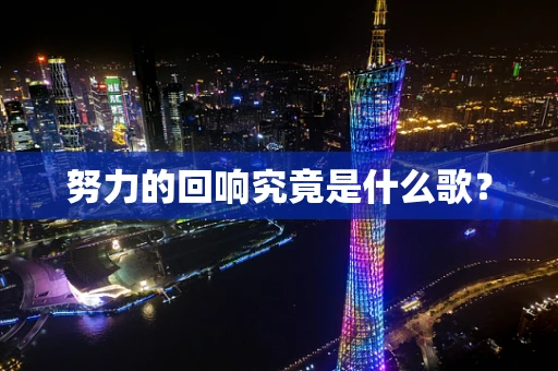 努力的回响究竟是什么歌？