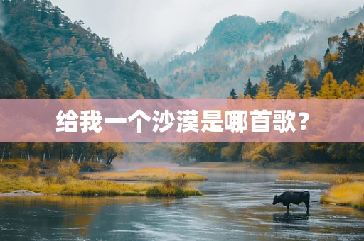 给我一个沙漠是哪首歌？