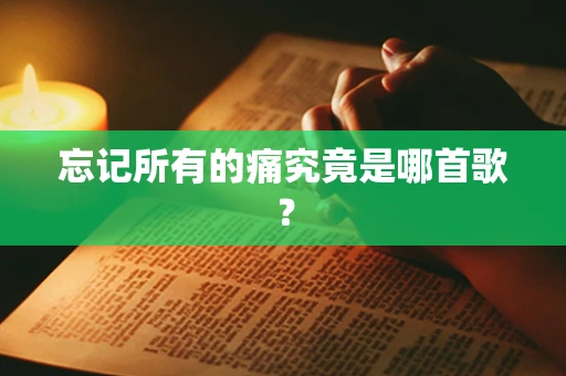 忘记所有的痛究竟是哪首歌？