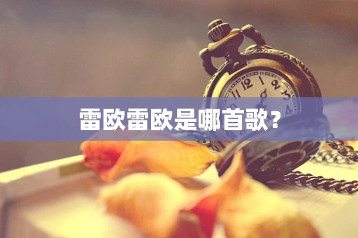 雷欧雷欧是哪首歌？