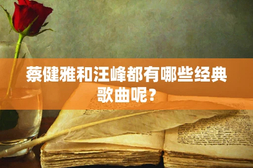 蔡健雅和汪峰都有哪些经典歌曲呢？