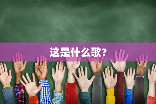 这是什么歌？