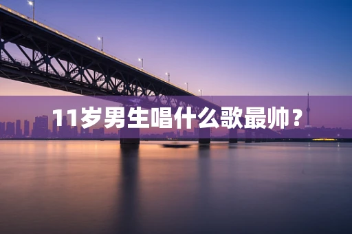 11岁男生唱什么歌最帅？