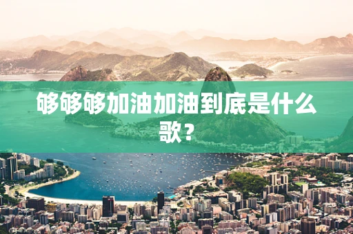 够够够加油加油到底是什么歌？
