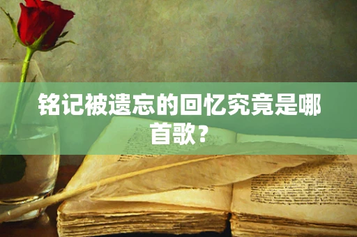 铭记被遗忘的回忆究竟是哪首歌？