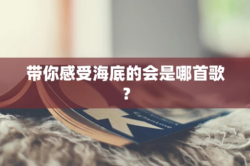 带你感受海底的会是哪首歌？