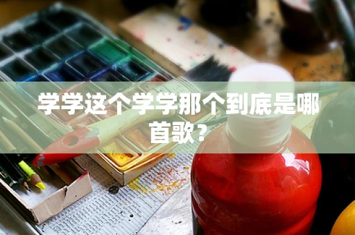 学学这个学学那个到底是哪首歌？