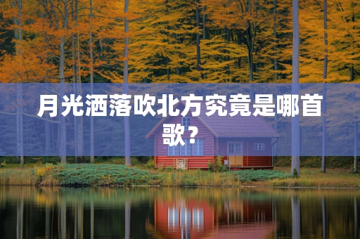月光洒落吹北方究竟是哪首歌？