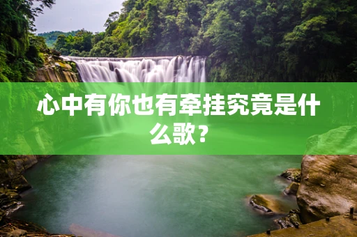 心中有你也有牵挂究竟是什么歌？