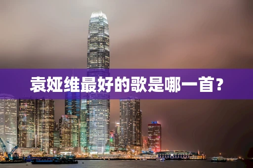 袁娅维最好的歌是哪一首？