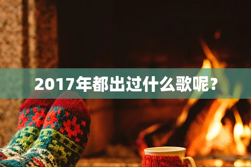 2017年都出过什么歌呢？