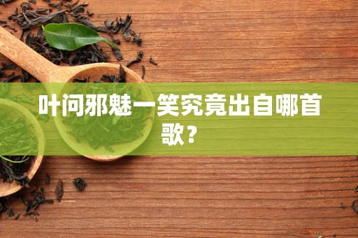叶问邪魅一笑究竟出自哪首歌？