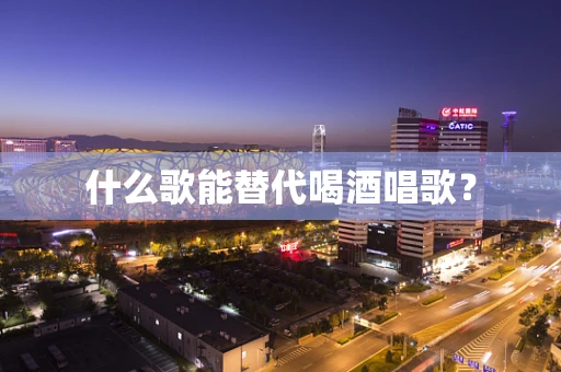 什么歌能替代喝酒唱歌？