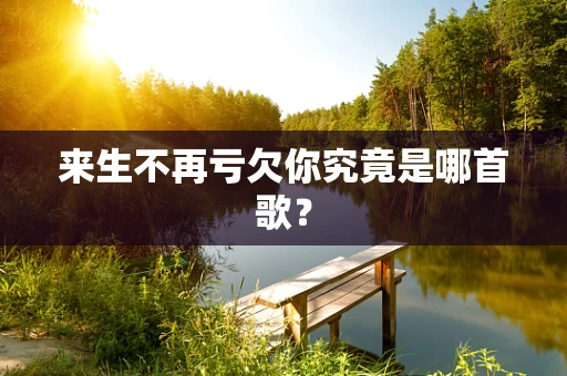 来生不再亏欠你究竟是哪首歌？
