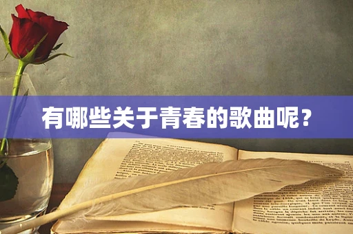 有哪些关于青春的歌曲呢？