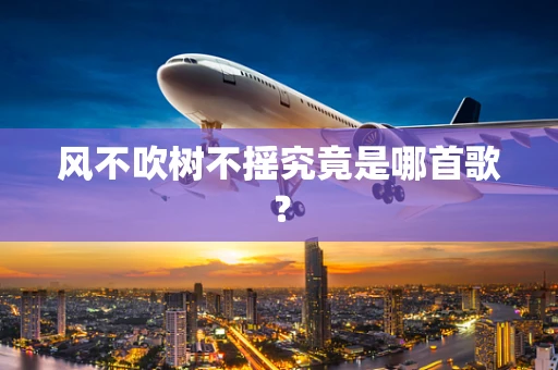风不吹树不摇究竟是哪首歌？