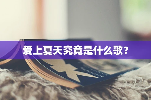 爱上夏天究竟是什么歌？
