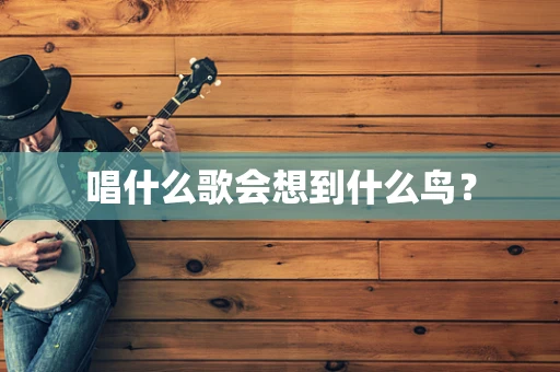 唱什么歌会想到什么鸟？