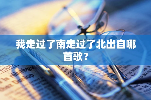 我走过了南走过了北出自哪首歌？