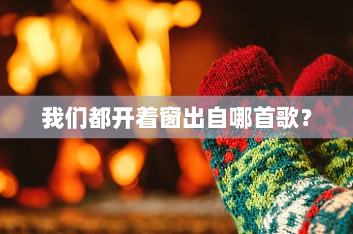 我们都开着窗出自哪首歌？