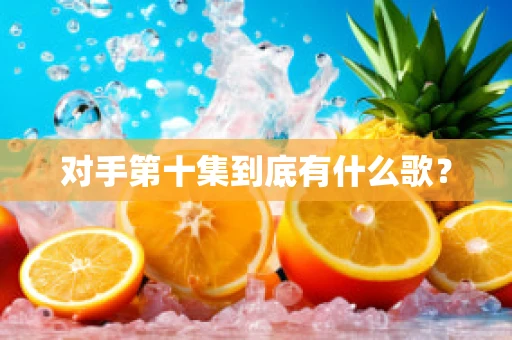 对手第十集到底有什么歌？