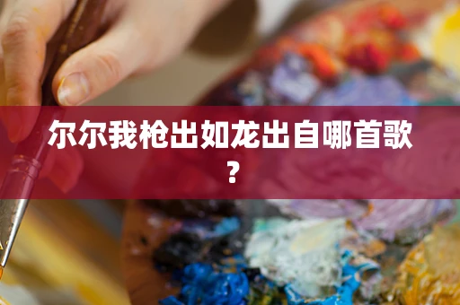 尔尔我枪出如龙出自哪首歌？