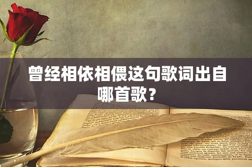 曾经相依相偎这句歌词出自哪首歌？