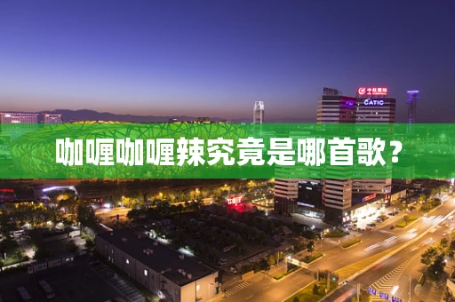 咖喱咖喱辣究竟是哪首歌？