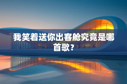 我笑着送你出客舱究竟是哪首歌？
