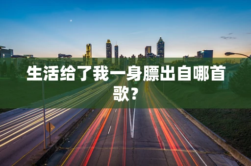 生活给了我一身膘出自哪首歌？