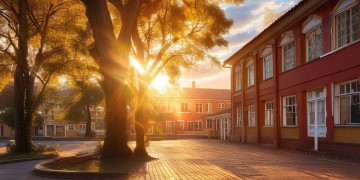 学校的夕阳有多美出自哪首歌？