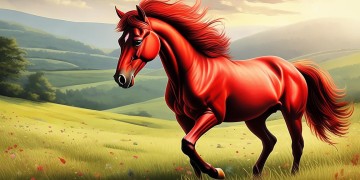 红火马儿跑究竟是哪首歌的歌词？