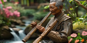 82岁老人吹芦笙的是哪首歌？