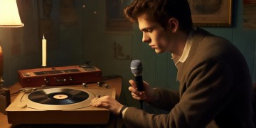 小伙相亲唱的英文歌究竟是什么？