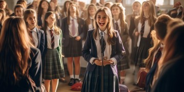 中考女学生唱什么歌合适呢？