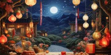 中秋晚会适合播放什么歌？